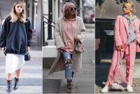 С чем носить толстовку полной женщине