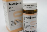 Таблетки от давления Кордафлекс: инструкция по применению, отзывы